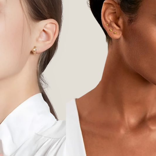 The Golden Essentials Earring Duo