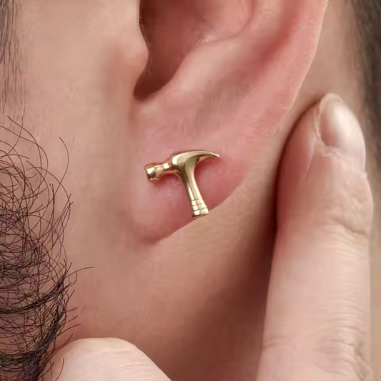 The Tool of Style: Stainless Steel Hammer Studs
