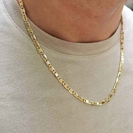 Golden Anchor Chain | 18K Gold Plated