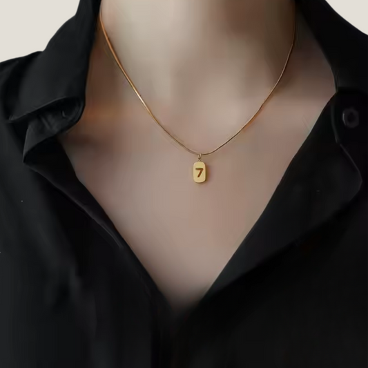 Lucky Number 7 | 18K Gold Plated