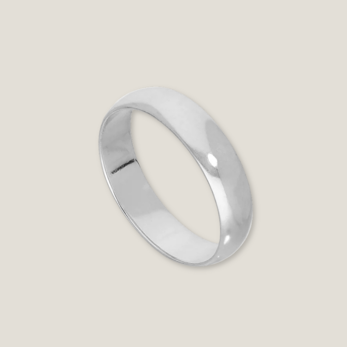 Your Silver Mark: Men's Silver Band