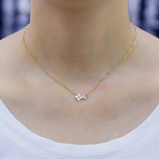 The Starlight Petal Necklace