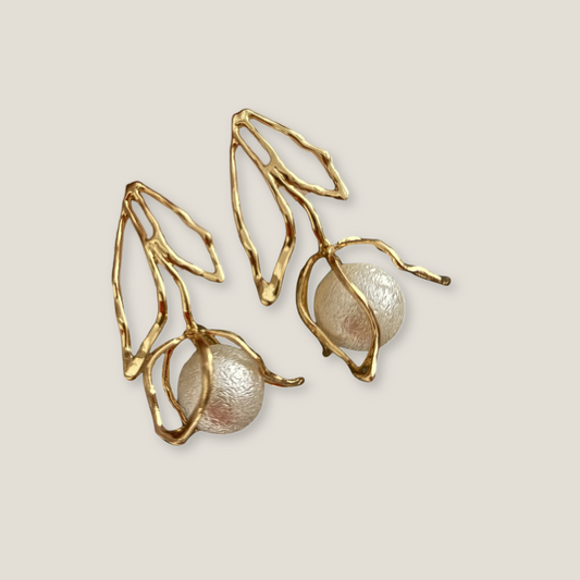 Floral Drop Earrings