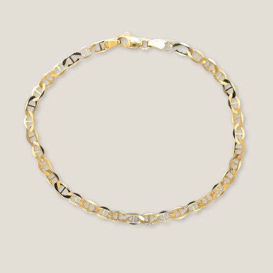 Golden Anchor Chain | 18K Gold Plated