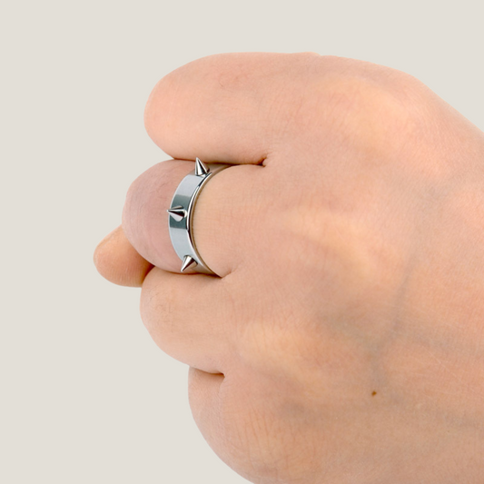 The Astraea Ring |  Greek God for justice, purity, and precision