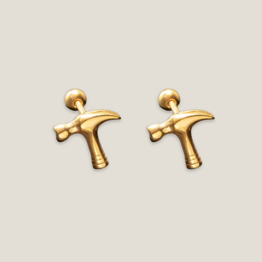 The Tool of Style: Stainless Steel Hammer Studs