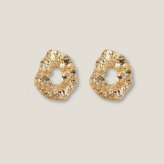 Textured Statement Earrings